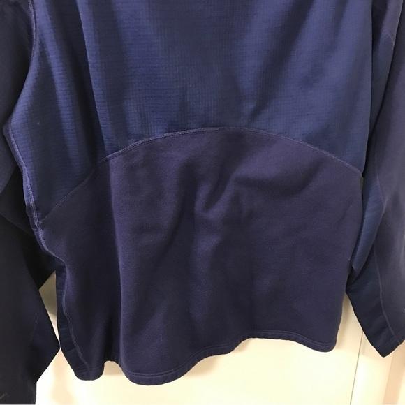 REI dark blue zip up polyester blend jacket size M - Picture 10 of 11